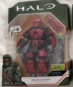 Halo Infinite Action Figure Brute Captain - Brand New - $10