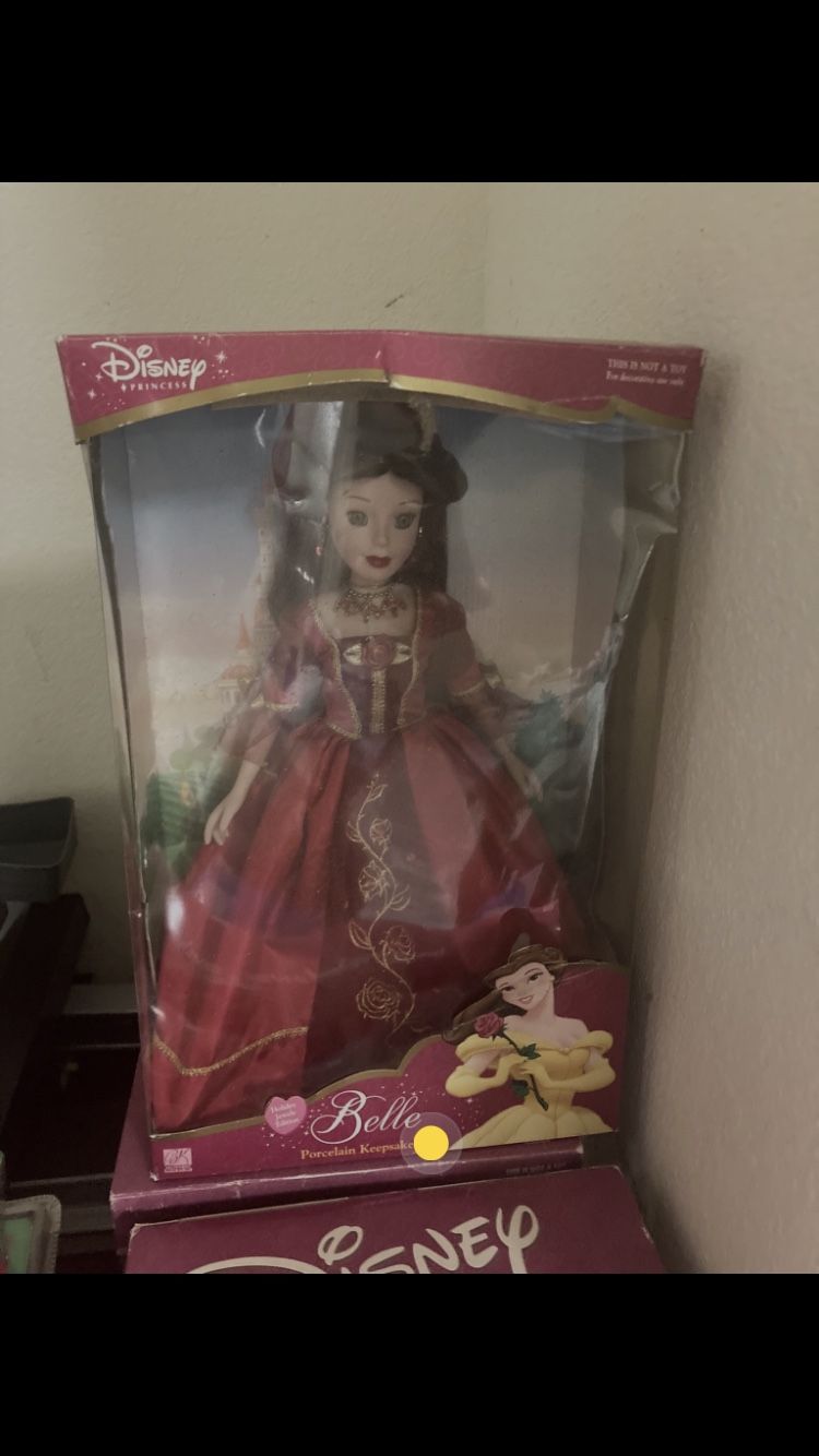 Disney Ceramic Dolls