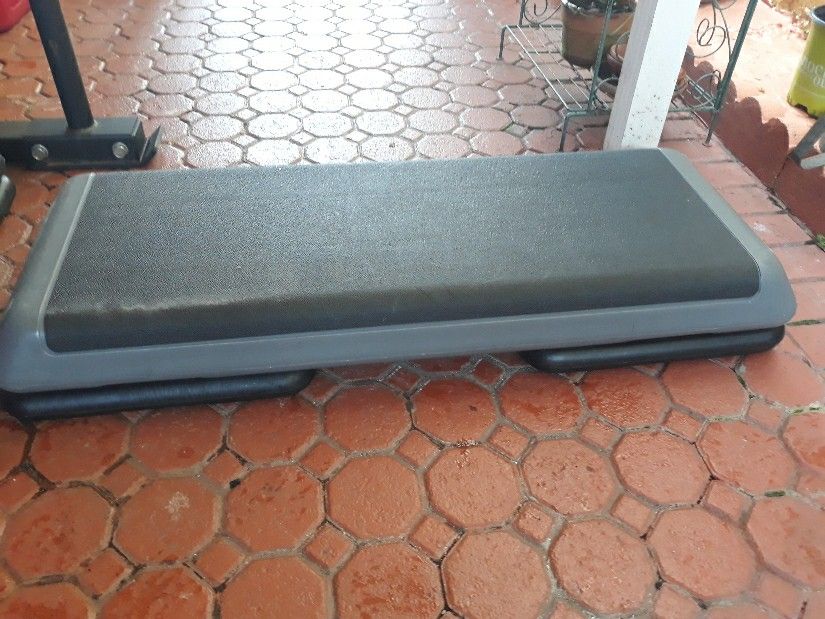 Step Platform With Risers