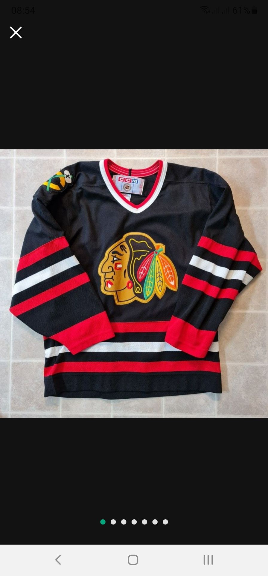 NHL Chicago Blackhawks Men's Jersey