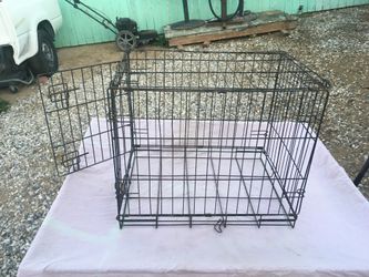 Folding Pet Cage 24”Lx18”Wx20”tall