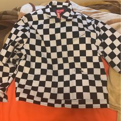 Supreme Velvet Work Jacket Size Large