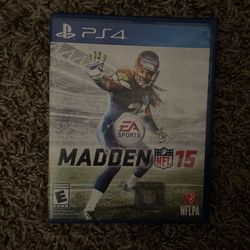 Madden 15 PS4 game