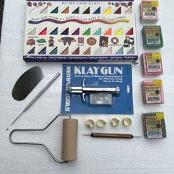 Clay Set Colorful DIY Modelling Tools Kit - Clay, Tools