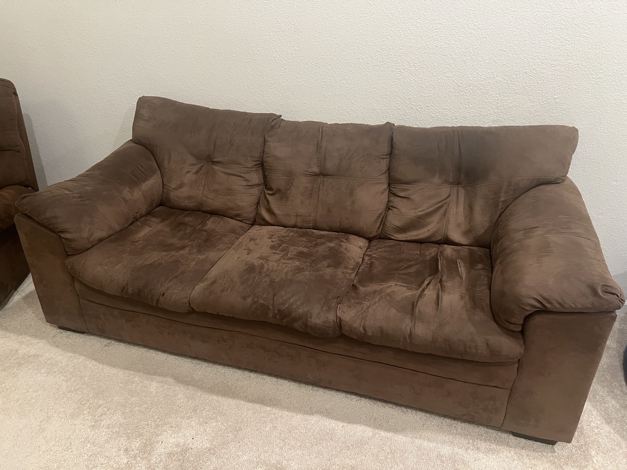 Comfortable 3 seater sofa + recliner for sale