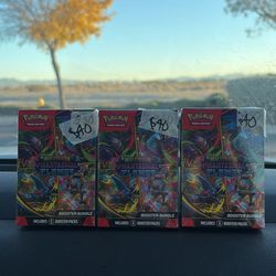 Pokémon ETB and Booster Bundles