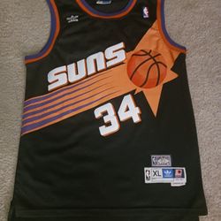 Charles Barkley Phoenix Suns Throwback Retro Jersey Youth XL Adult M-L