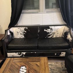 Cowhide Couch