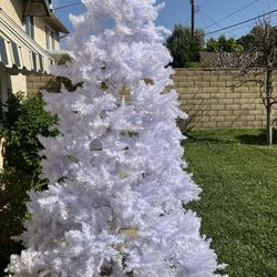 6 Ft Artificial Christmas Tree used