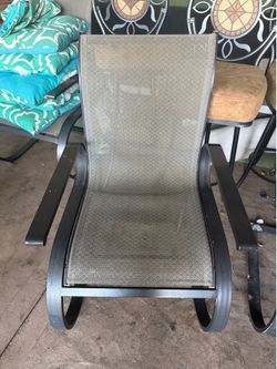 Patio chairs
