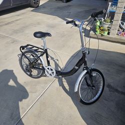 schwinn loop bike 20 que se doblan negra