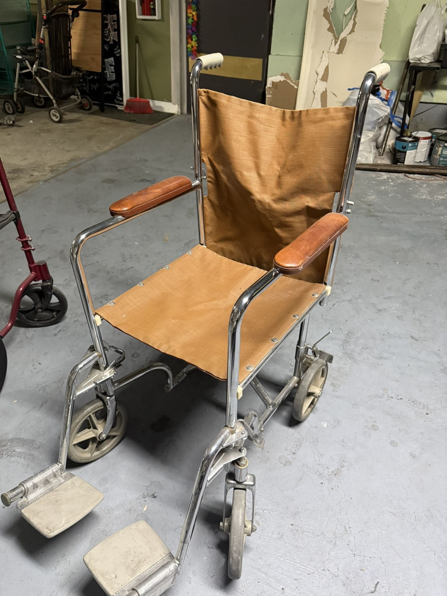 Everest & Jennings Vintage Folding Wheelchair