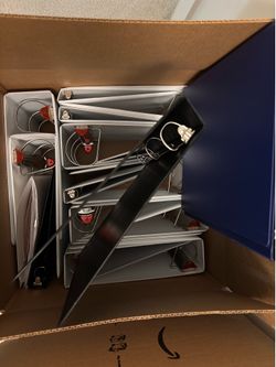 Three-ring binders for FREE pickup