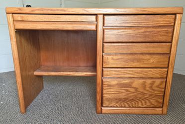Solid Oak Desk