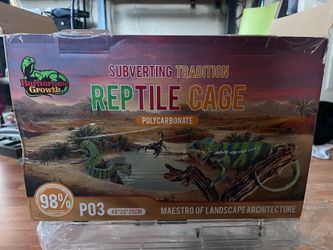 Acrylic Terrarium new in box