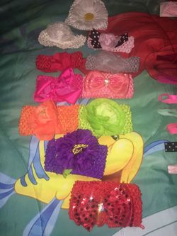 Variety colors infant head bands