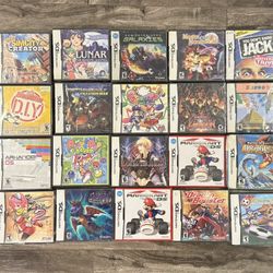 Nintendo DS Games For Sale Please Read!  Different Games have Different Prices!!!