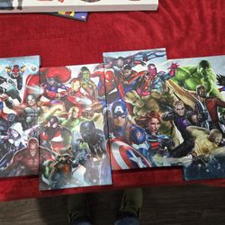 Cuadro Decorativo De Marvel