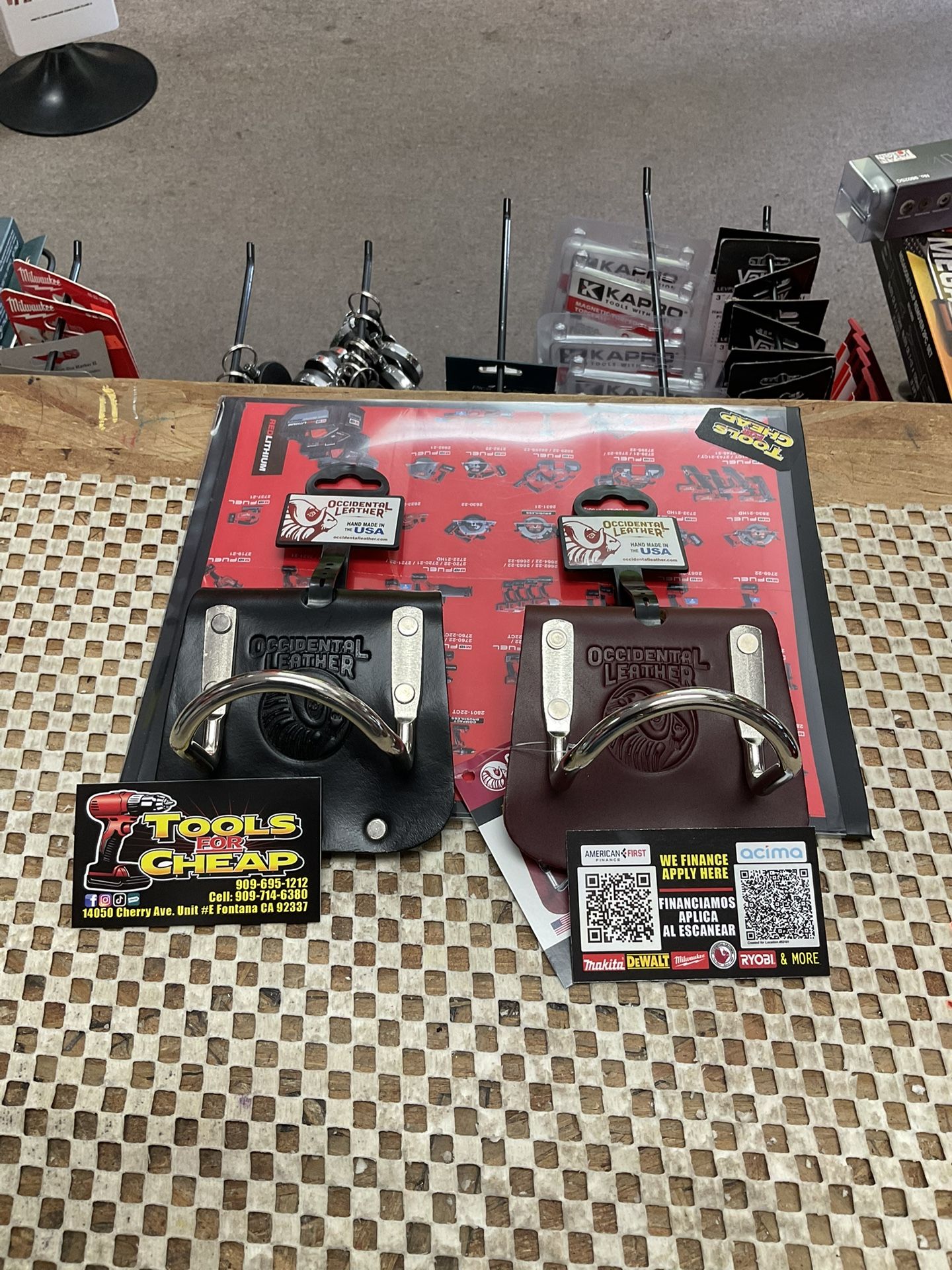 Occidental Leather 5059 High Mount Hammer Holder $23 EACH 