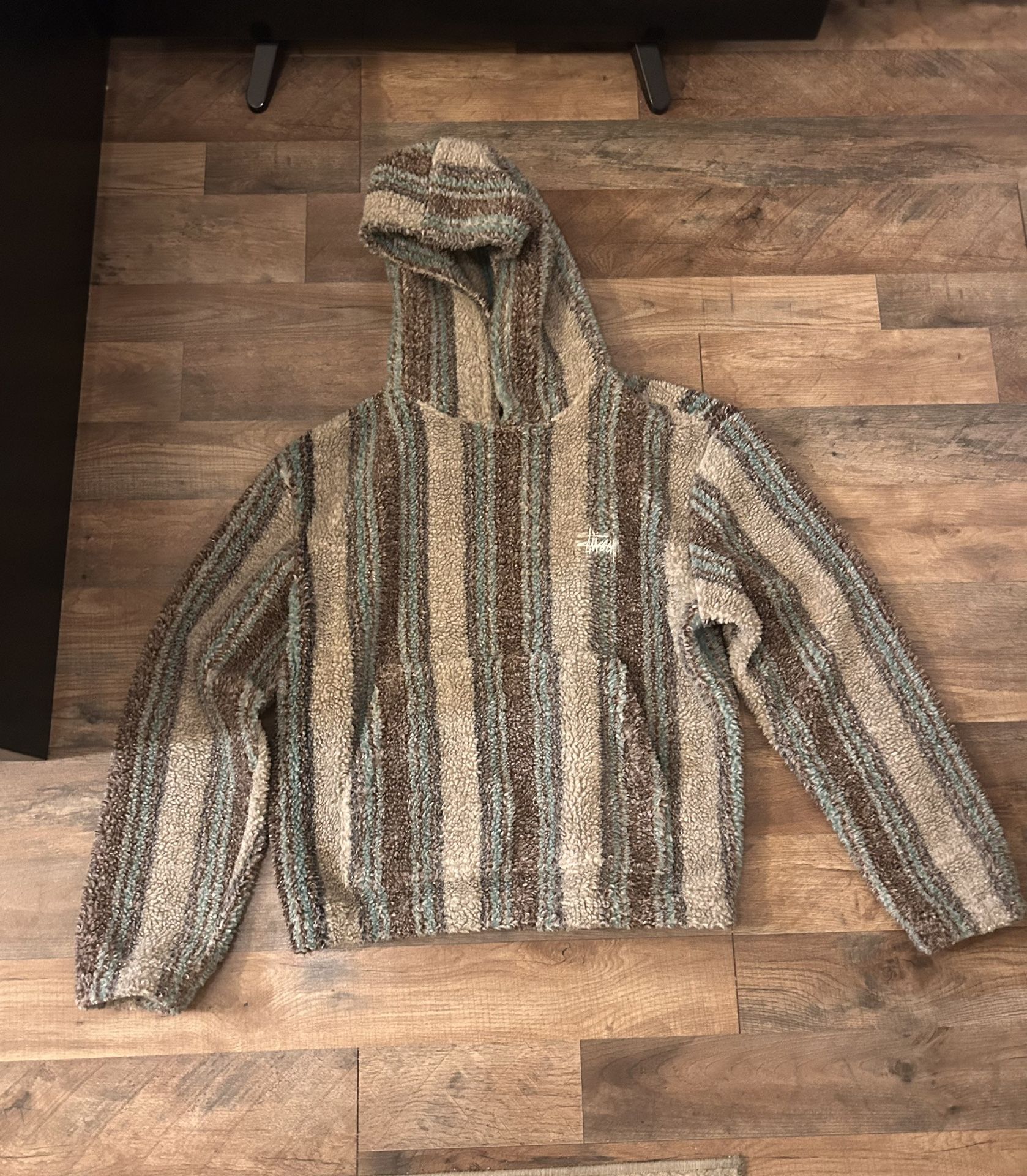 Stussy Fleece Sherpa Hoodie Medium