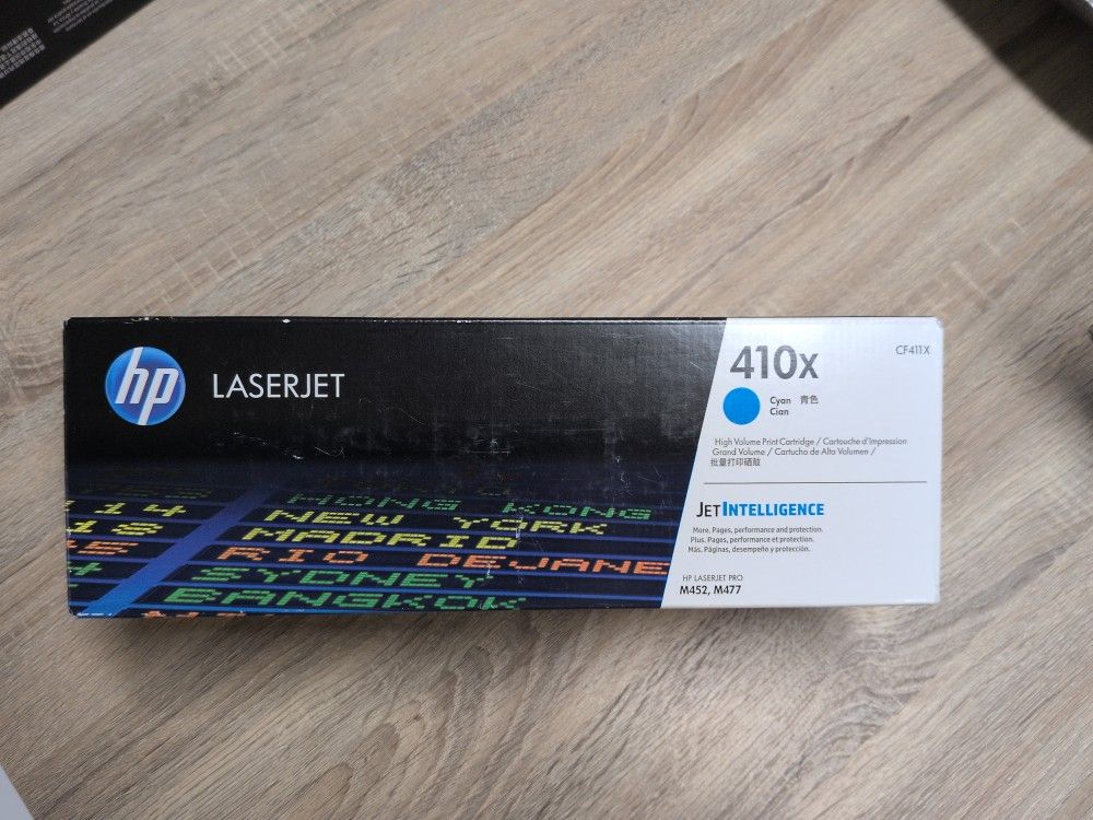 hp LaserJet Cartridge 410 X ( CF 411 X)Cyan
