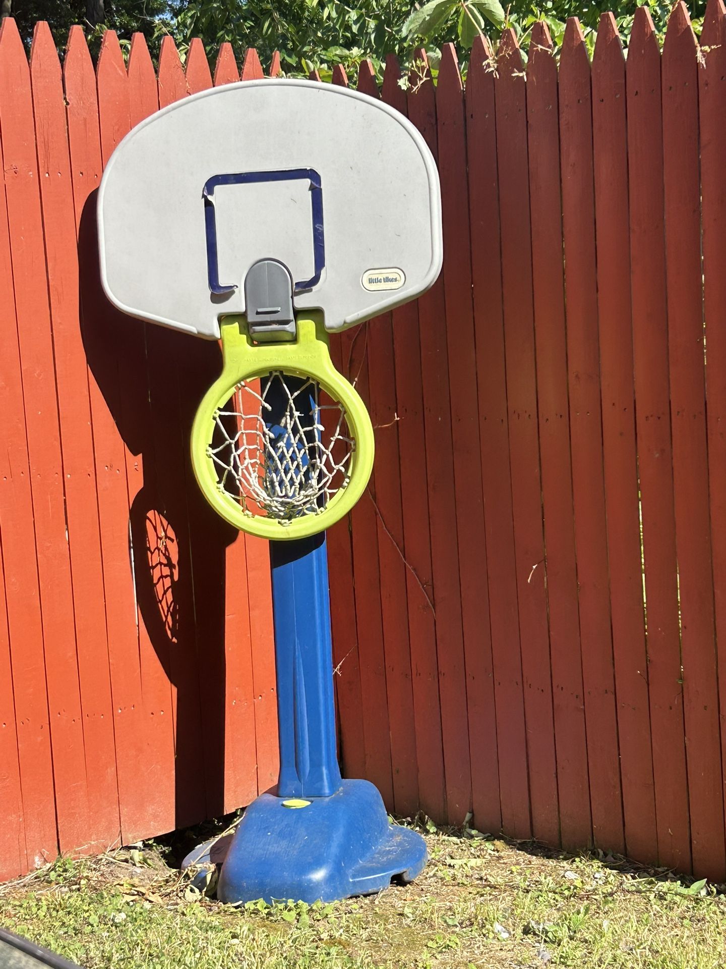 Little tigers basket ball and bench