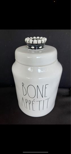 Rae Dunn  “BONE APPETIT “ Canister