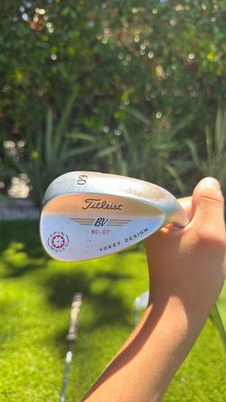 Titleist vokey design spin milled 60 degree