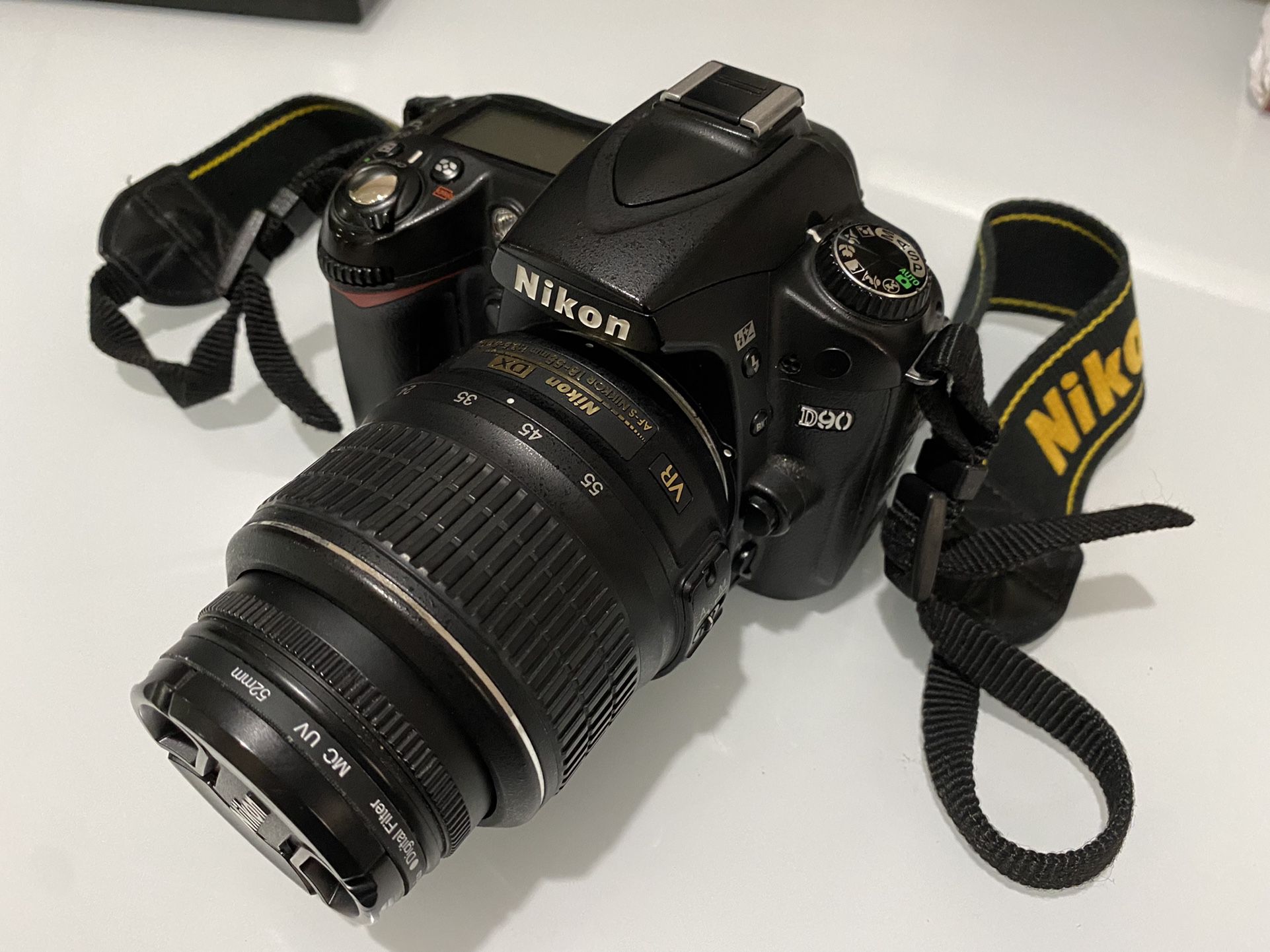 Nikon D90 DSLR Camera with 2 lenses