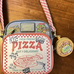 Loungefly Nickelodeon TMNT Crossbody Bag