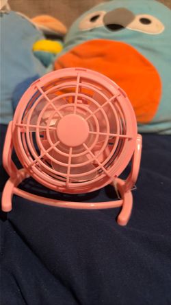 Pink fan