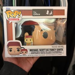 Funko The Office Michael Scott as fancy santa