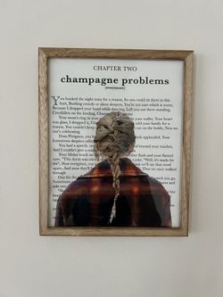 Taylor Swift Champagne Problems Wall Art Frame NEW