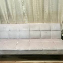 Light Pink Futon Couch