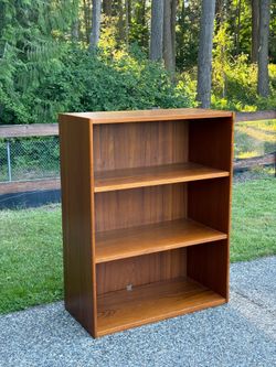 Mid Century Modern Vintage Danish  Bookcase 1980s