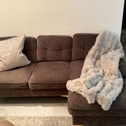 Dark Gray Mini Sectional – $230