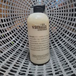 Philosophy vanilla coconut 3 in 1 shampoo, shower gel, bubble bath 32 oz 