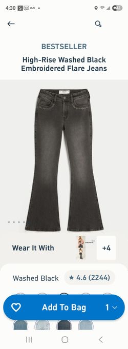 Hollister flare jeans