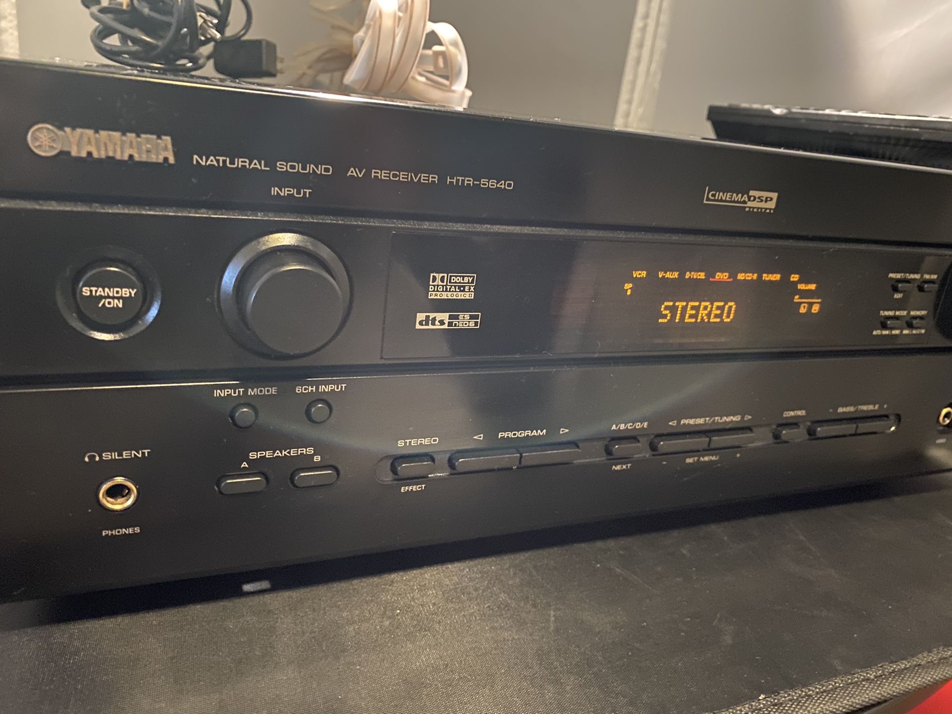 Yamaha HTR5640 6Channel Digital Home Theater Receiver w/Remote. for