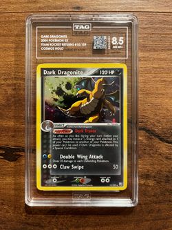 Pokémon Dark Dragonite Holo Rare TCG Card 15/109