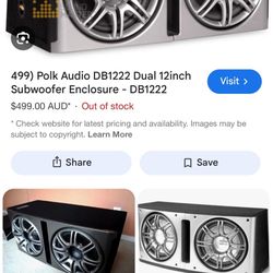 PolkAudio 12” Speaker