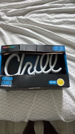 chill neon light