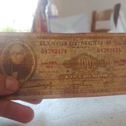 Erorr Villete De 100 Pesos Mexico