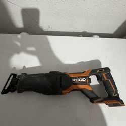 Ridgid sawzall & battery