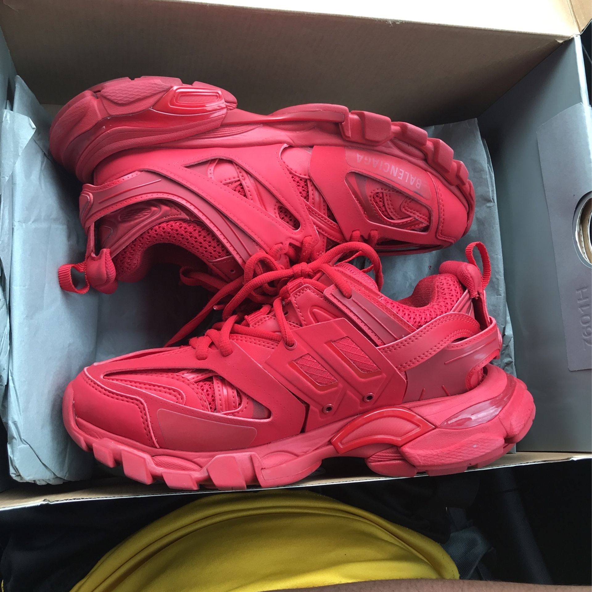 Balenciaga Red Track Runners Size 7 1/2 for Sale in Miami, FL