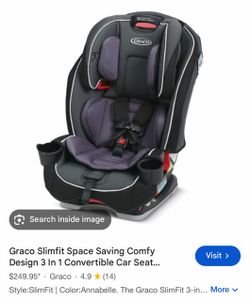 Graco Slimfit 3 In 1 Convertible Annabella Car Seat