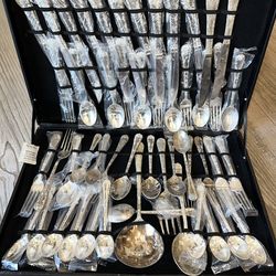 Flatware 2 sets plus 10 knife pieces