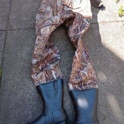 Insulated Hunting/fishing Waders Rubber Boot