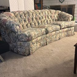 Floral Couch