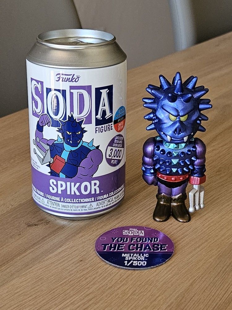 MOTU Spikor Chase Funko Soda (Metallic) 500 Pcs